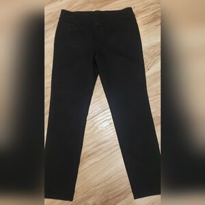 Chicos Black Jeggings 2R Cotton And Spandex